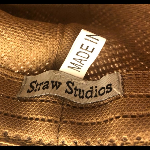 Straw studios Ken fedora w white ribbon br… - Picture 5 of 5